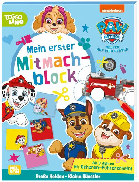 PAW Patrol: Große Helden – Kleine Künstler: Mein erster Mitmachblock (Mängelexemplar) PAW Patrol: Große Helden – Kleine Künstler: Mein erster Mitmachblock (Mängelexemplar)