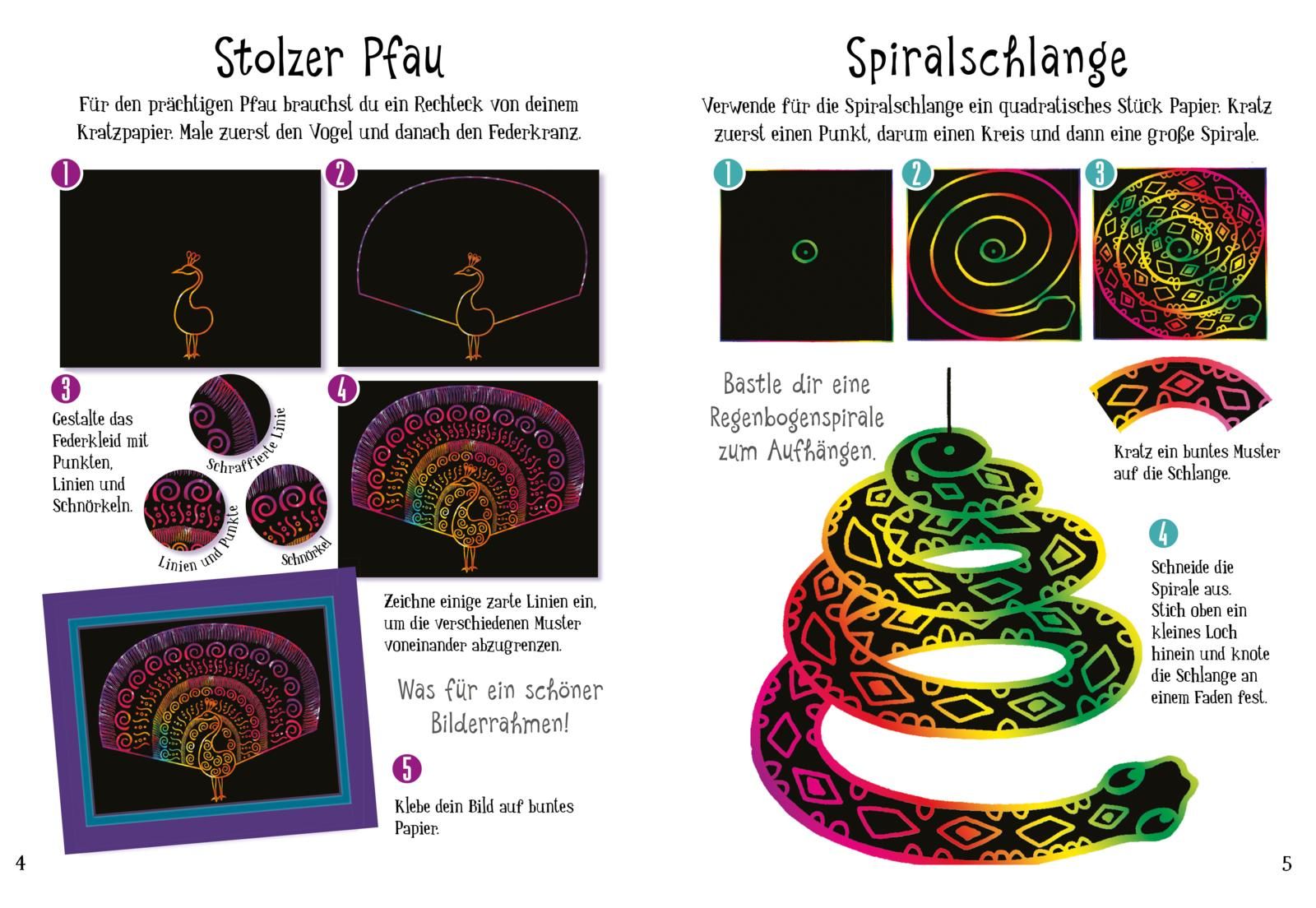Kratzbilder für Kinder: Kreative Kratzkunst: Muster (Mängelexemplar)