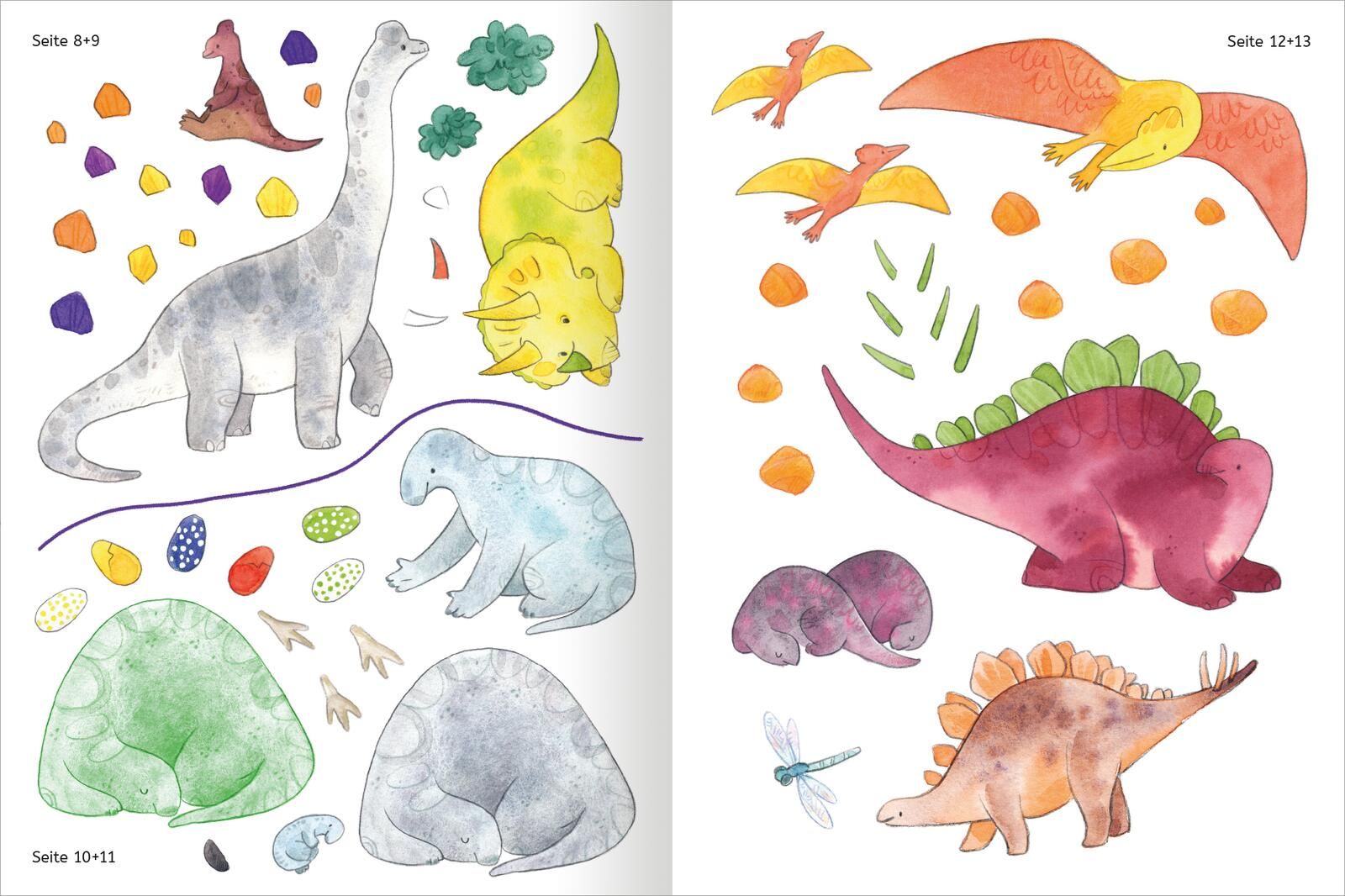 Mit Stickern Lesen lernen – Abenteuer im Dino-Park (Mängelexemplar)