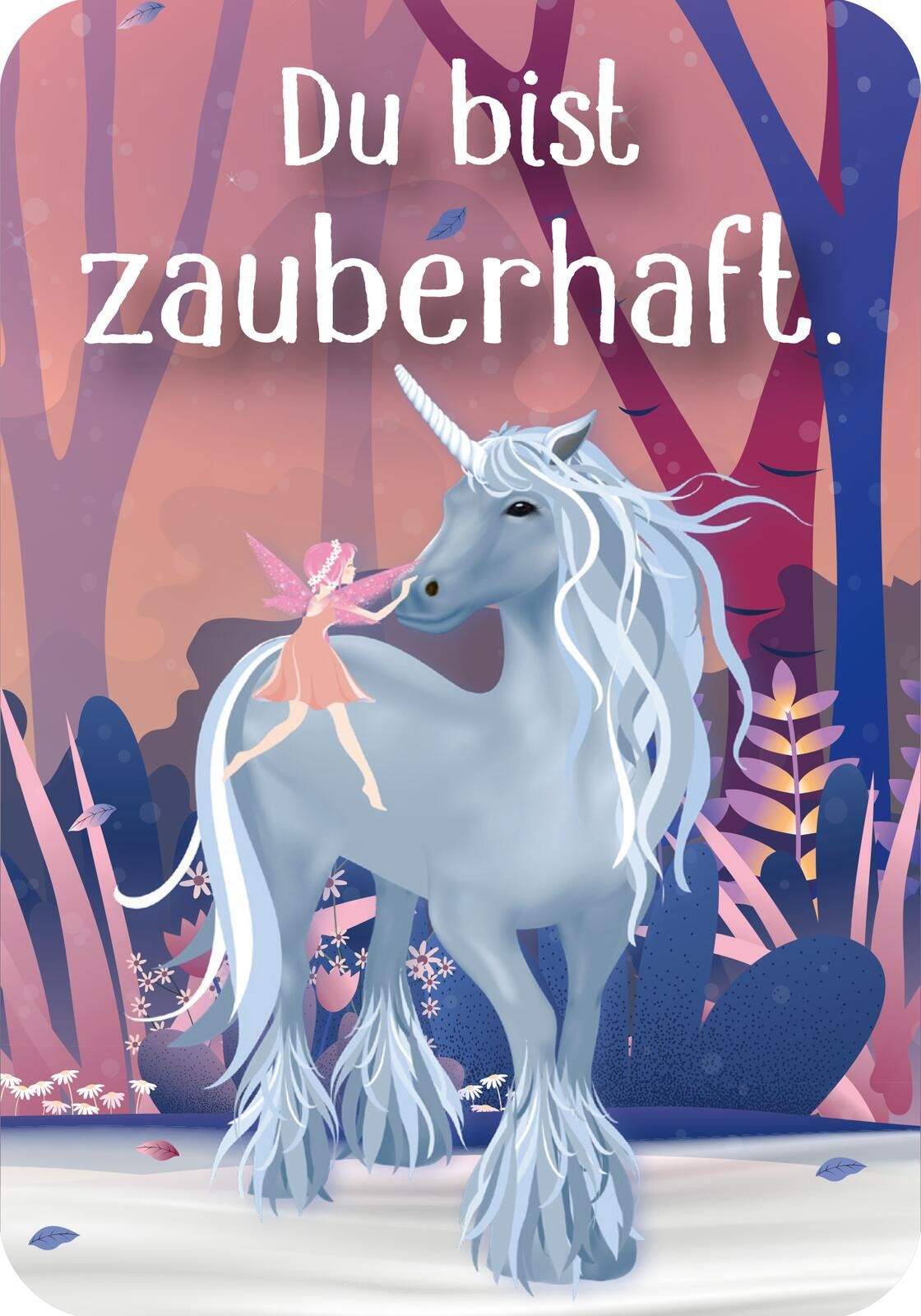 Mutmachkarten für die Schule – Einhorn (Mängelexemplar)