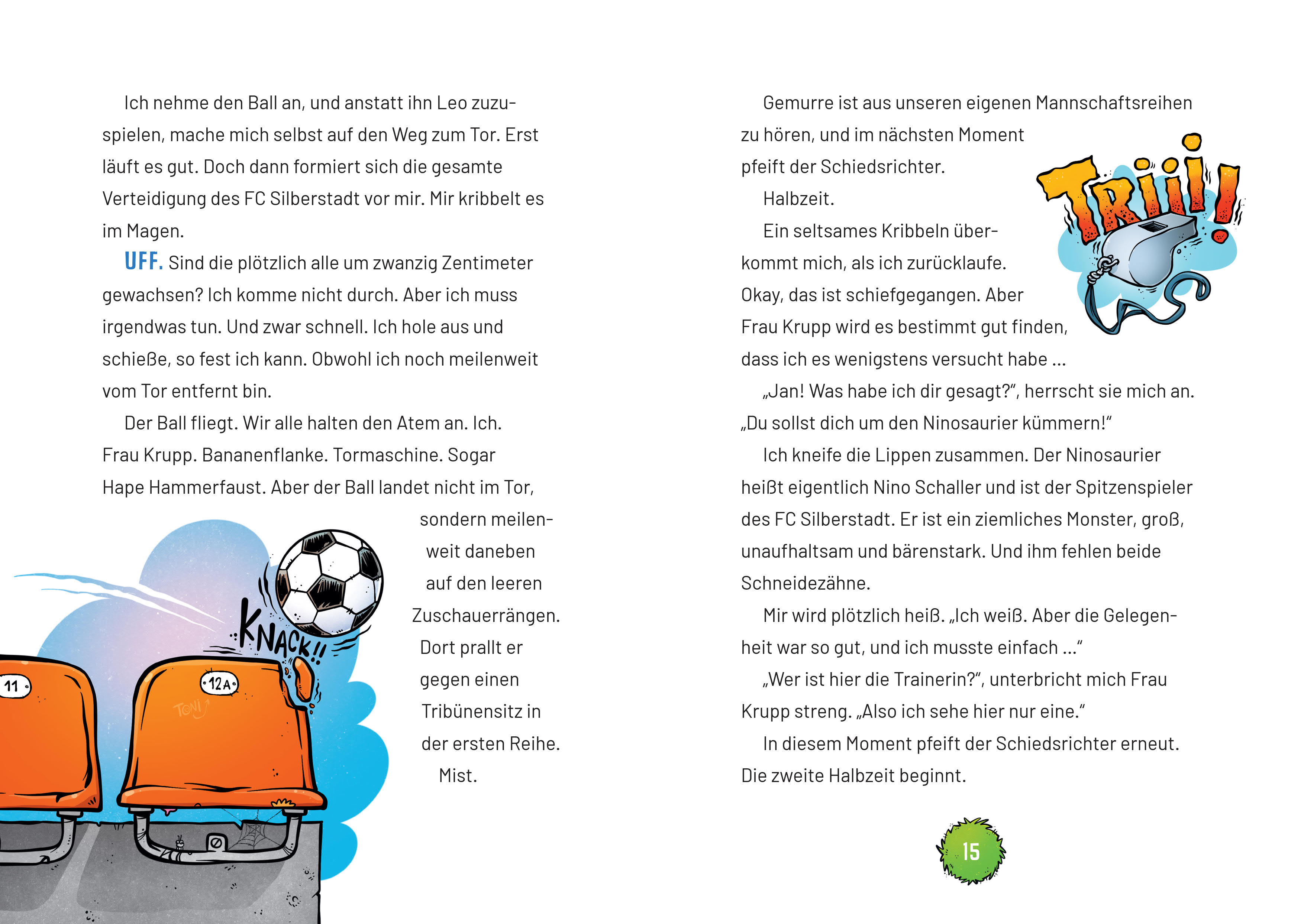 Die Geisterkicker - Nie mehr ohne Teamgeist! (Mängelexemplar)