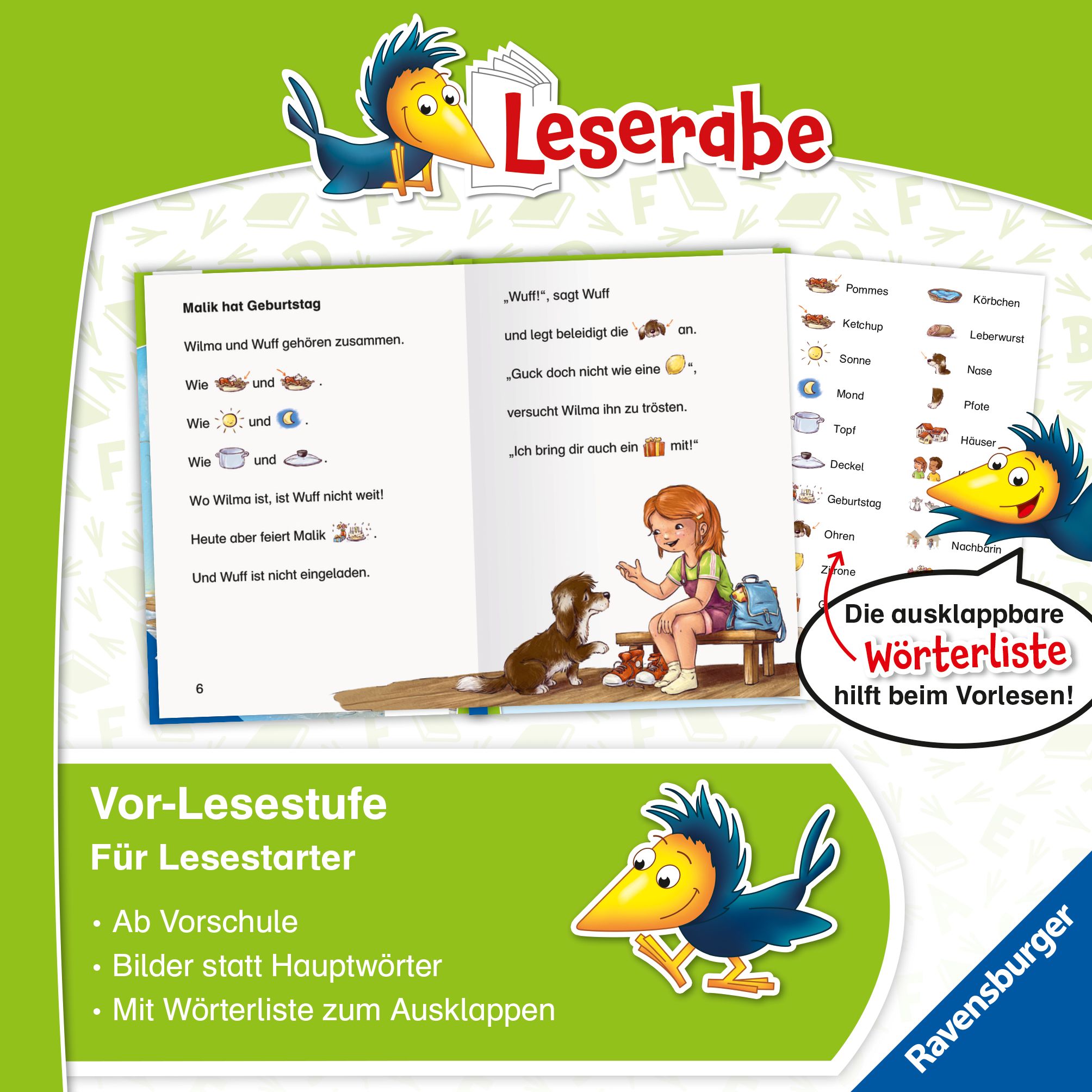 Leserabe Vor-Lesestufe - Wilma und ihr Hund Wuff (Mängelexemplar)