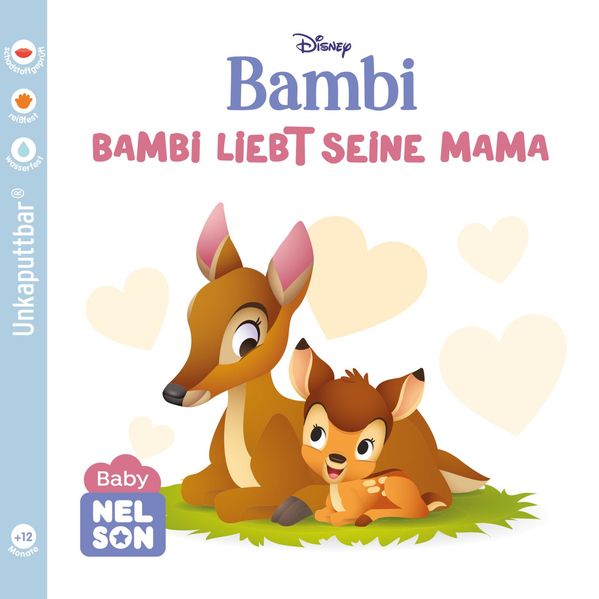 Baby Nelson (unkaputtbar) 6: Disney: Bambi liebt seine Mama (Mängelexemplar)