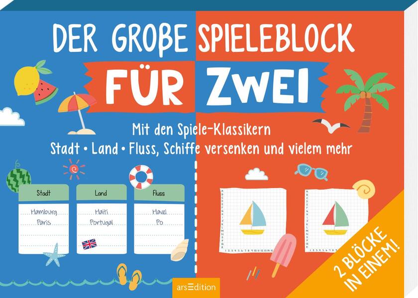 Aktion: Der große Spieleblock für zwei
