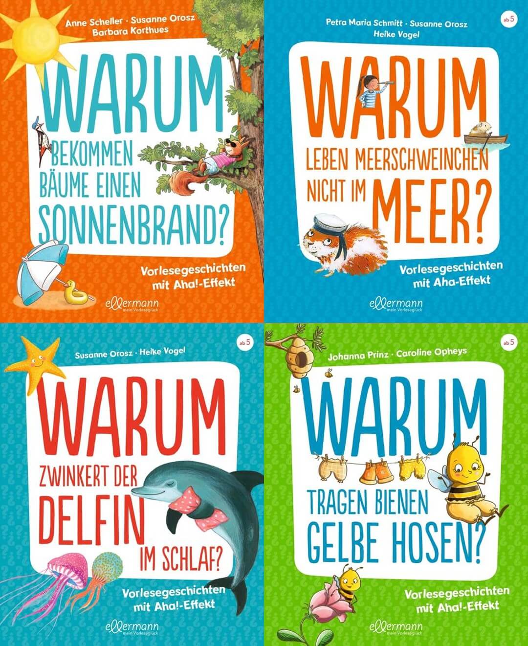 Aktion: Sparpaket - 4er Set Fragen und Antwortgeschichten der „Warum“-Reihe