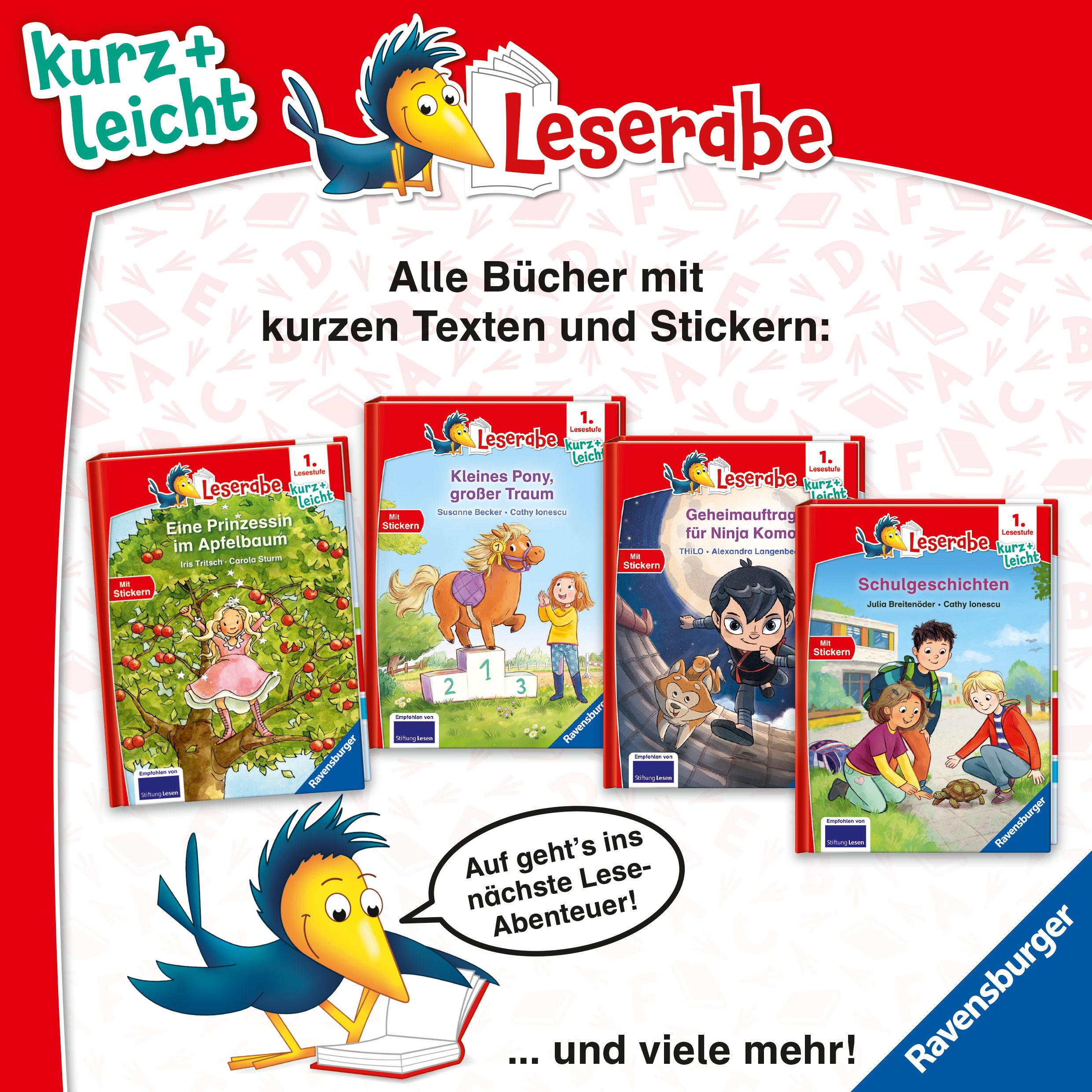 Leserabe 1. Lesestufe Kurz und leicht - Geheimauftrag für Ninja Komo (Mängelexemplar)