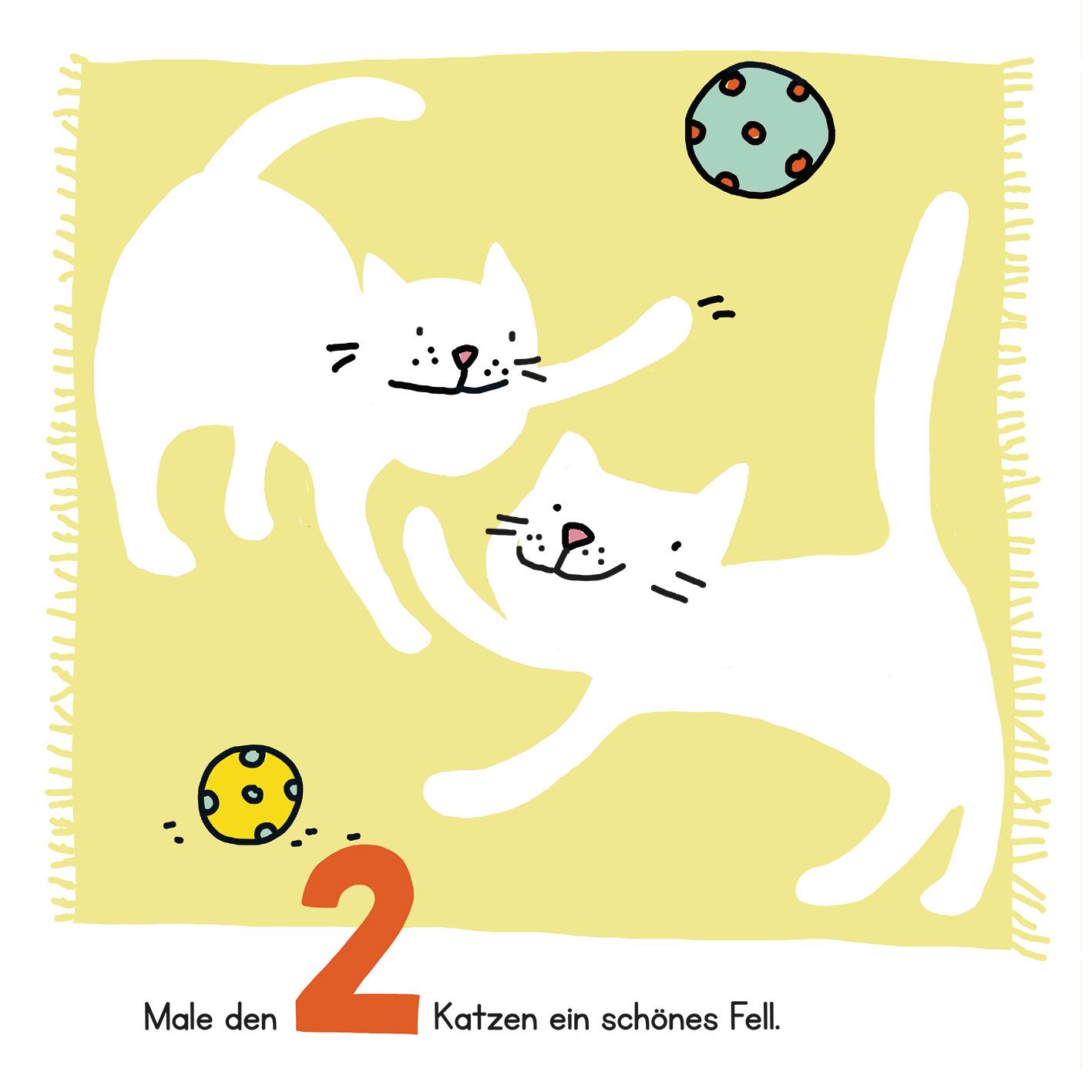 Lernraupe – Mein Kritzelbuch Zahlen