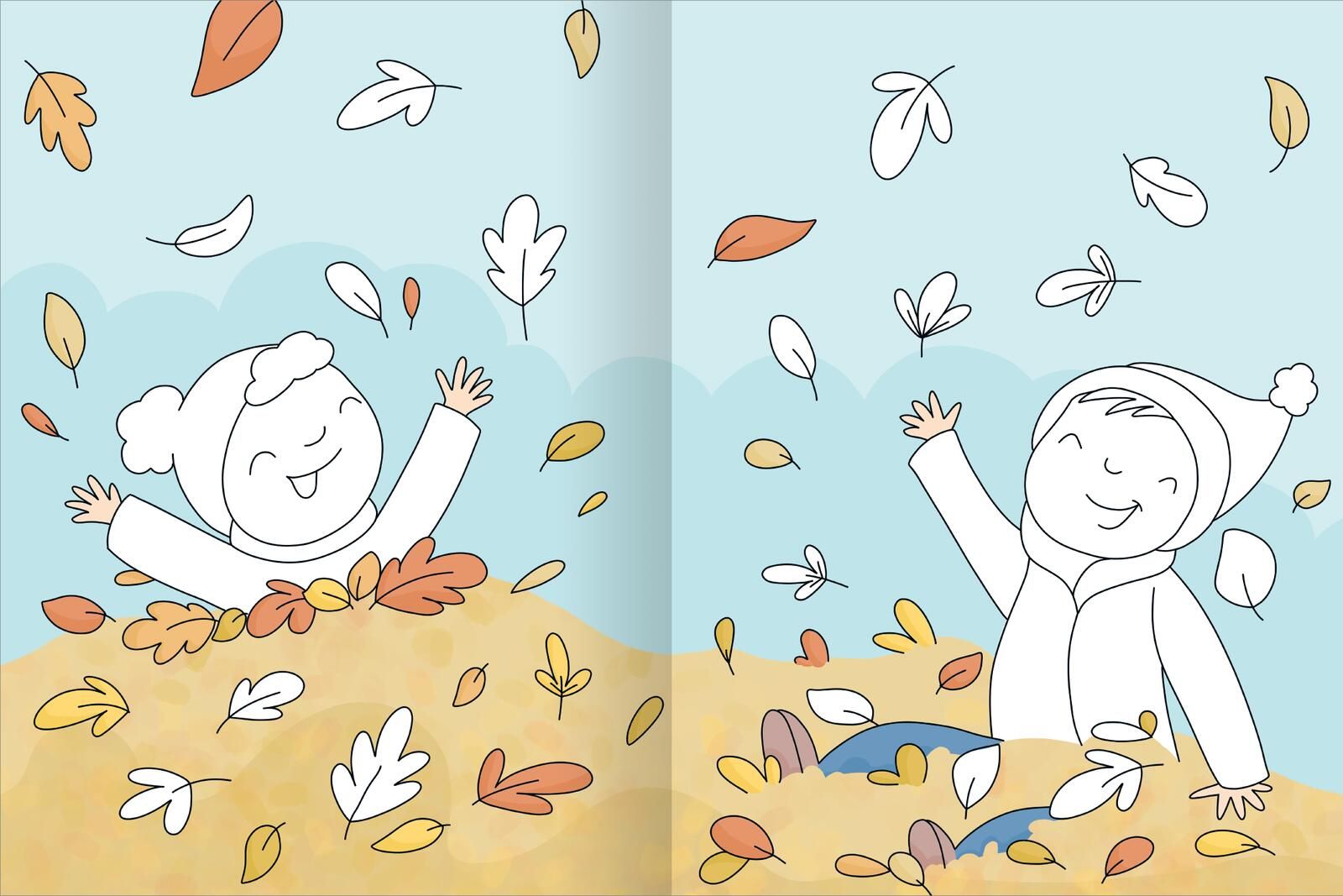 Mein großes buntes Malbuch – Herbst (Mängelexemplar)