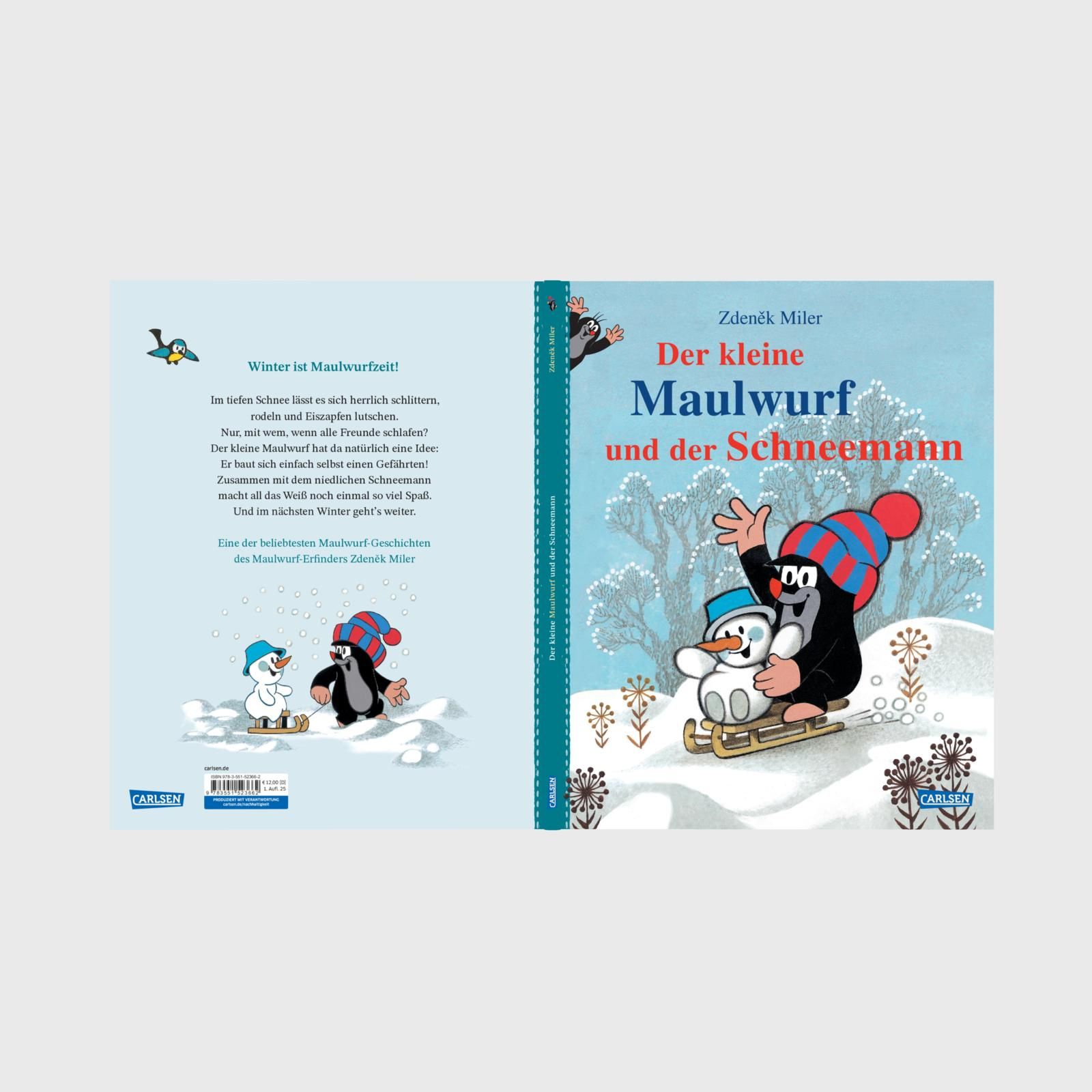 Der kleine Maulwurf und der Schneemann (Mängelexemplar)