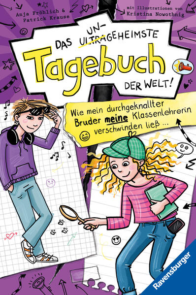 Das ungeheimste Tagebuch der Welt!, Band 5 - Wie mein durchgeknallter Bruder meine Klassenlehrerin verschwinden ließ … (Mängelexemplar)