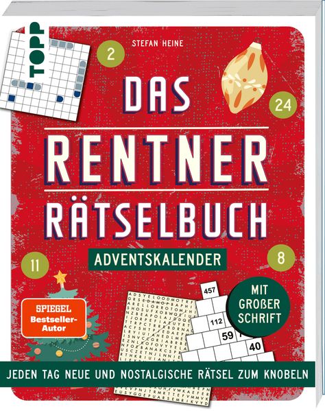 Das Rentner-Rätselbuch – Adventskalender (Mängelexemplar)