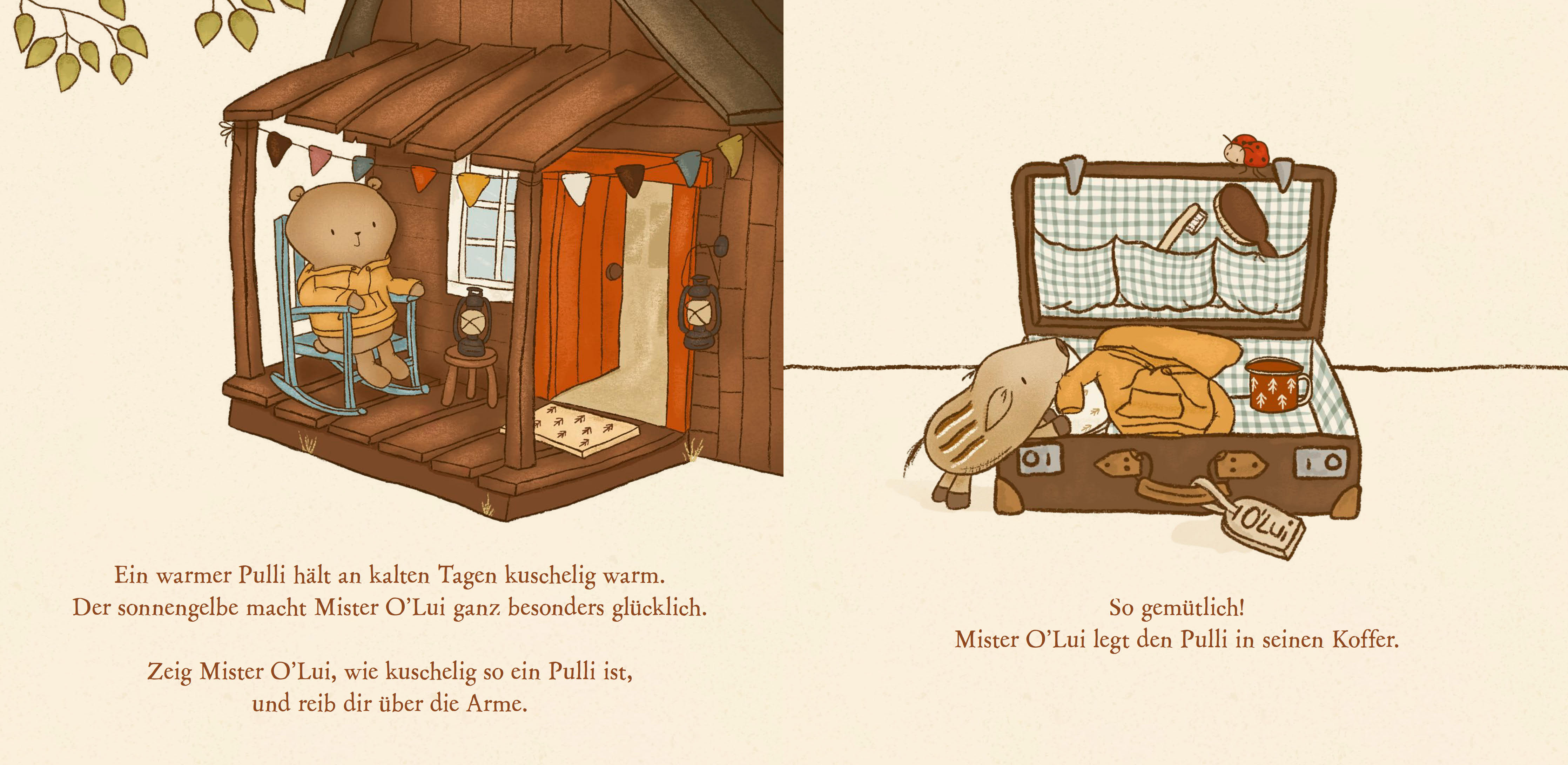 Mister O'Lui packt das Glück in seinen Koffer (Mängelexemplar)