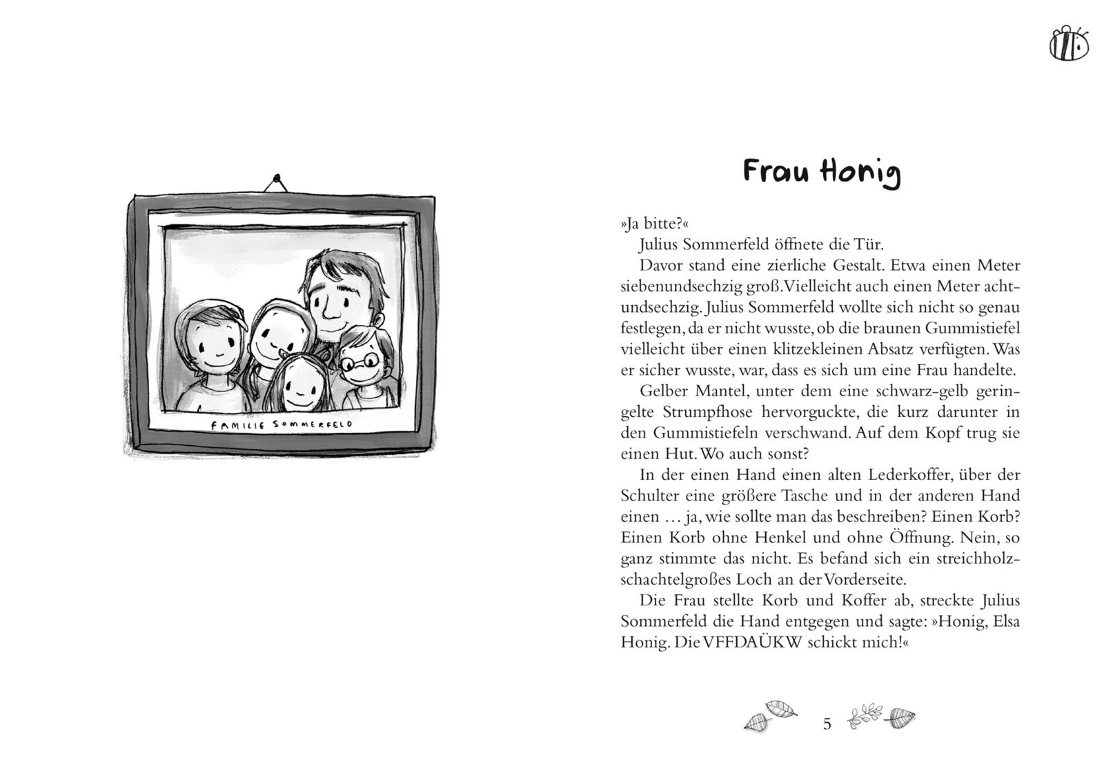 Frau Honig 1: Und plötzlich war Frau Honig da (Mängelexemplar)
