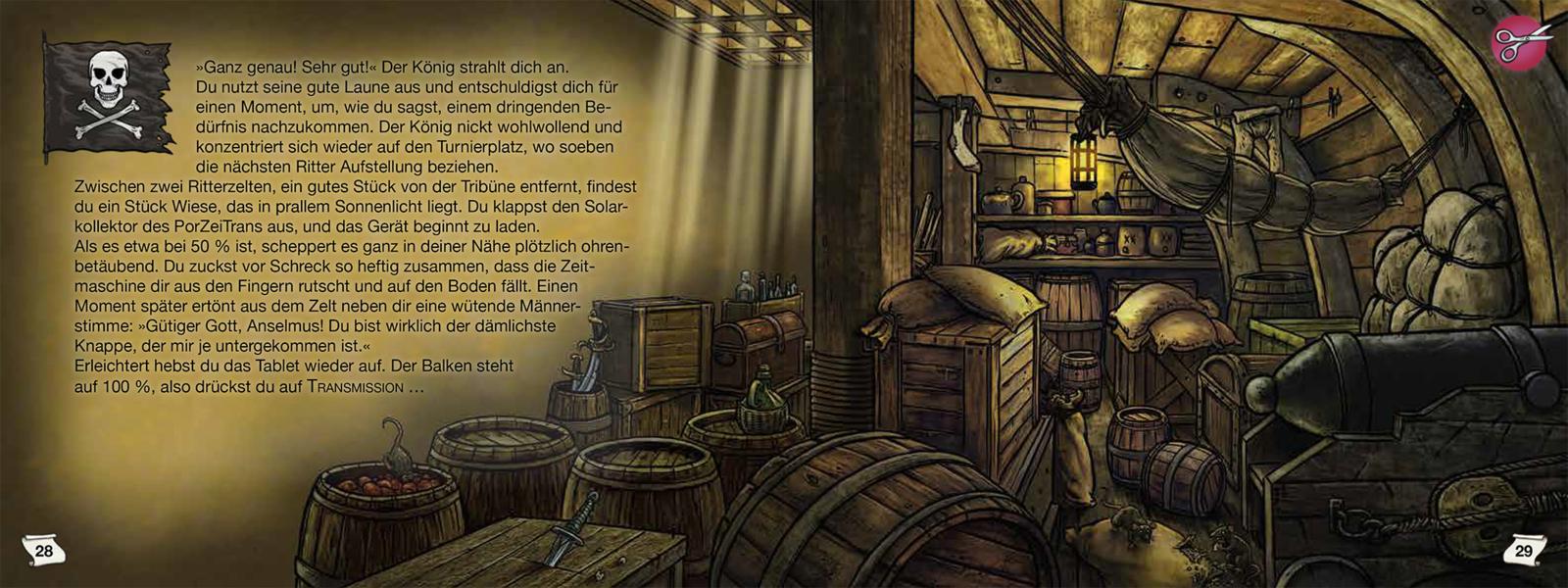 Escape Room - Flucht aus der Vergangenheit - Mit Seiten zum Aufschneiden (Mängelexemplar)