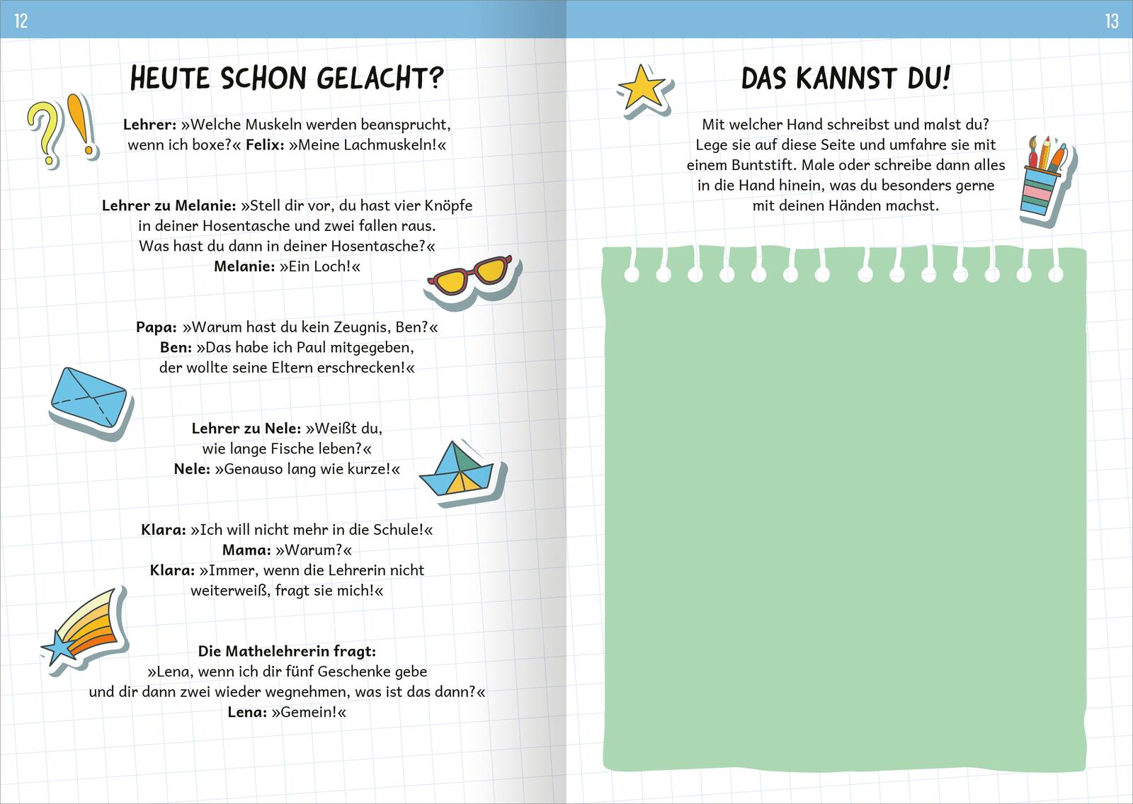Zum Schulstart – Mein buntes Mitmachbuch (Mängelexemplar)