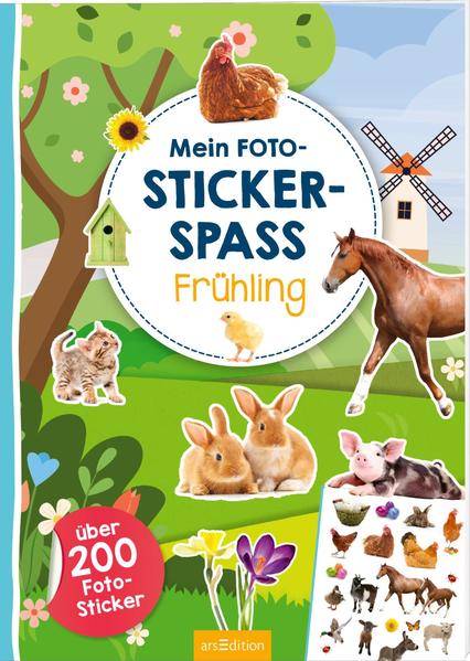 Mein Foto-Stickerspaß – Frühling | Über 200 Foto-Sticker (Mängelexemplar)