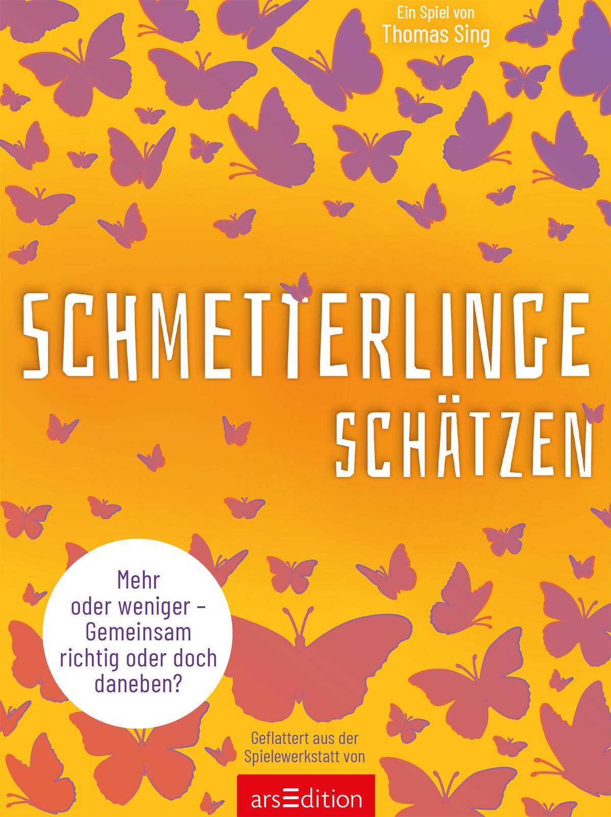 Schmetterlinge schätzen (Mängelexemplar)