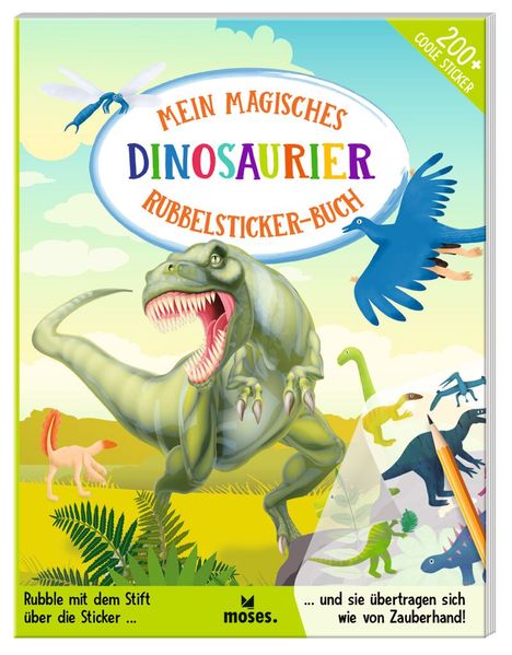 X_Mein magisches Rubbelsticker-Buch Dinosaurier (Mängelexemplar)