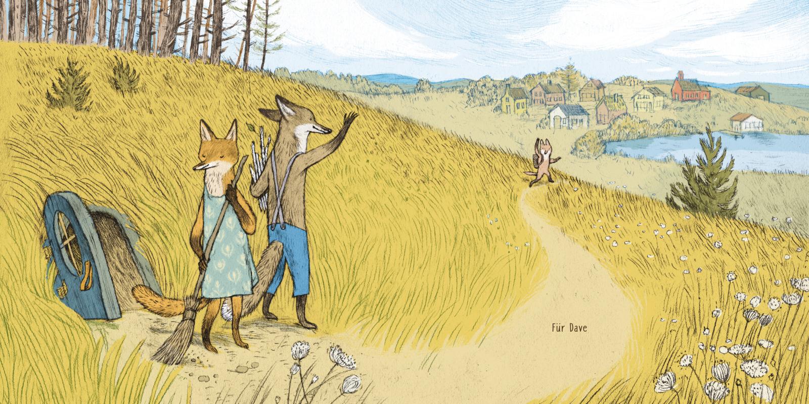 Es ist Herbst, kleiner Fuchs (Mängelexemplar)