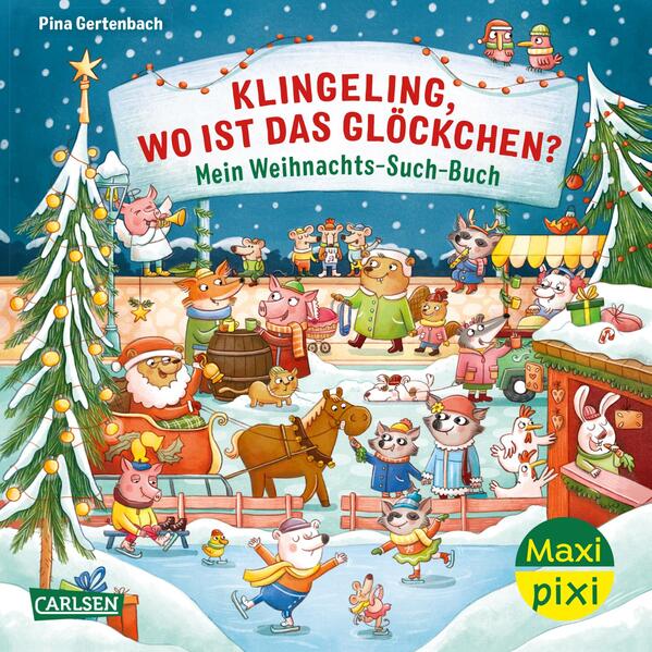 Maxi Pixi 447: Klingeling, wo ist das Glöckchen? Mein Weihnachts-Such-Buch (Mängelexemplar)