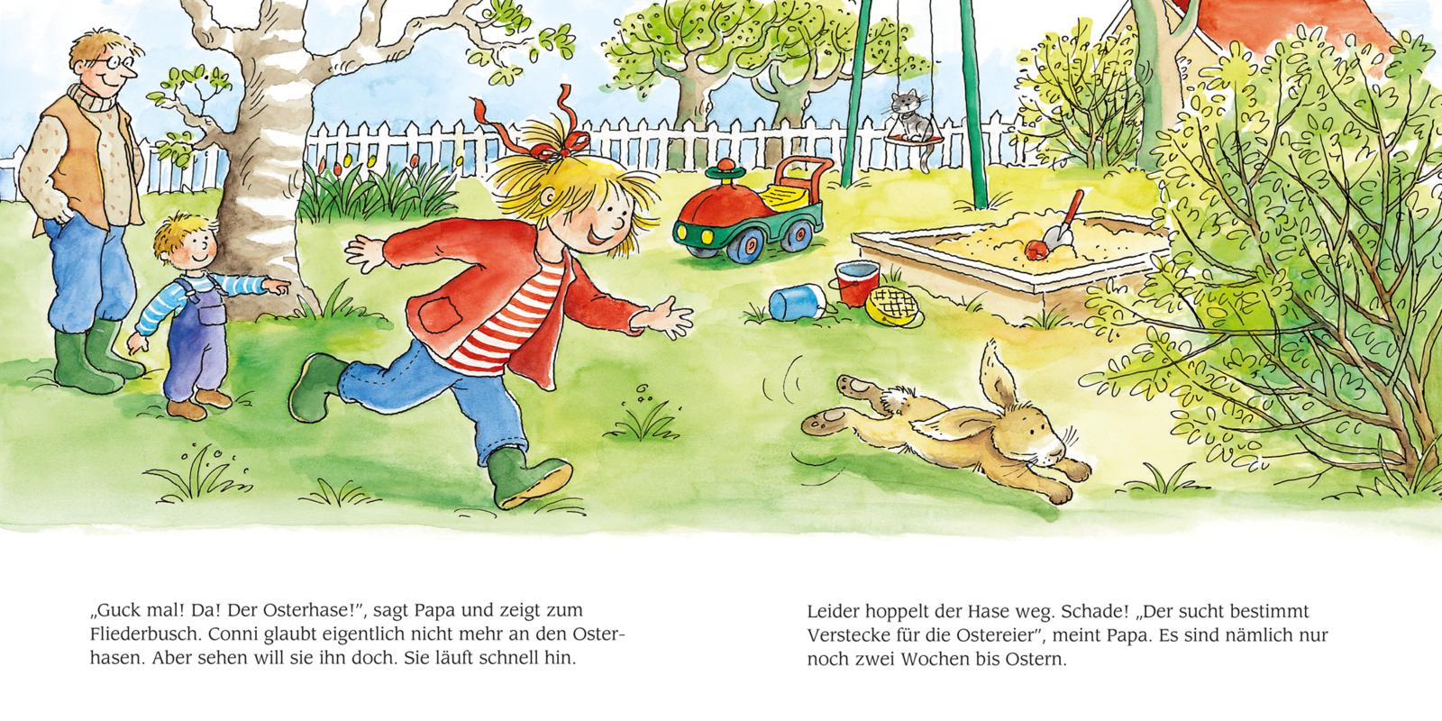LESEMAUS 77: Conni und der Osterhase (Mängelexemplar)