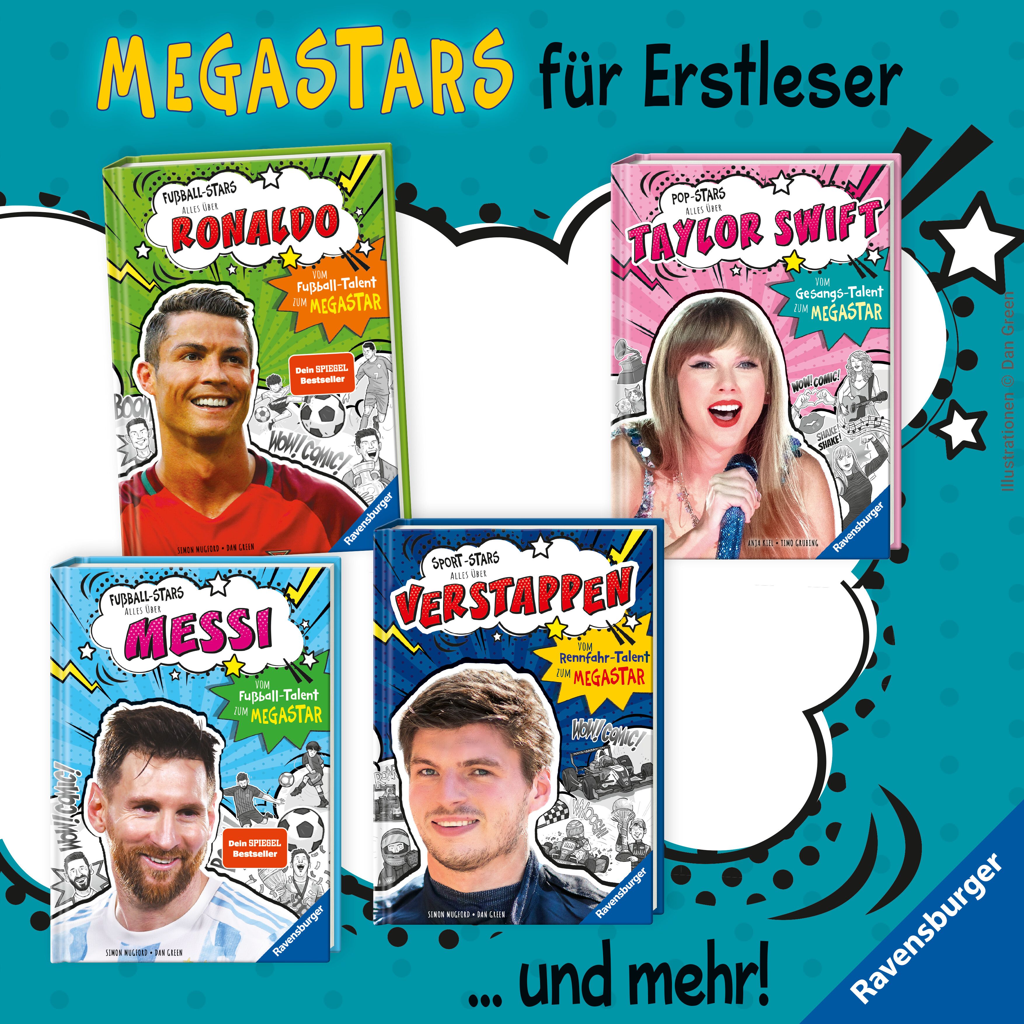 Fußball-Stars - Alles über Mbappé. Vom Fußball-Talent zum Megastar (Mängelexemplar)