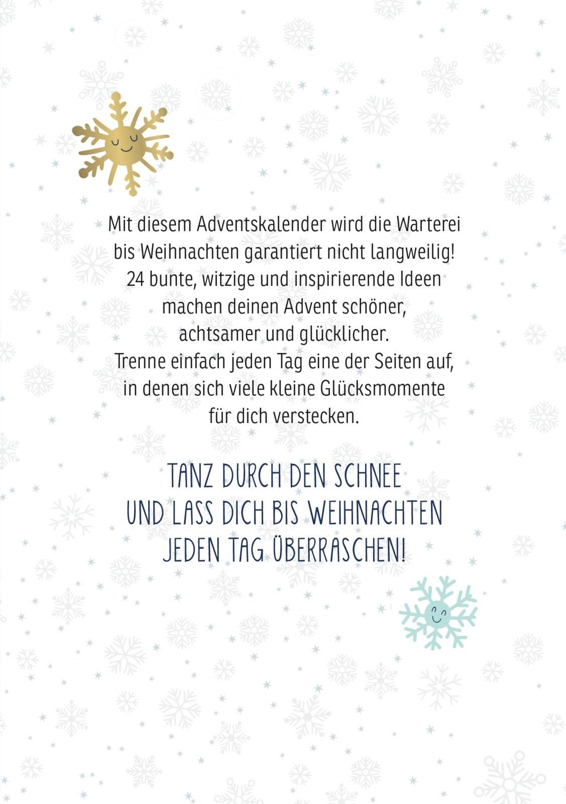Tanz durch den Schnee – 24 bunte Ideen für den Advent