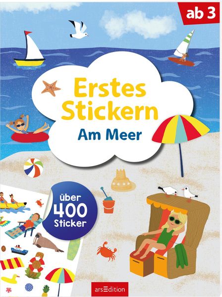 Erstes Stickern – Am Meer (Mängelexemplar)