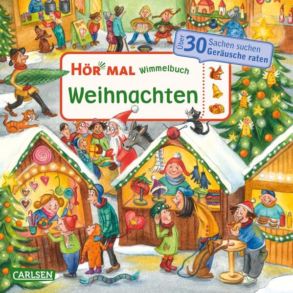 Hör mal (Soundbuch): Wimmelbuch: Weihnachten (Mängelexemplar)