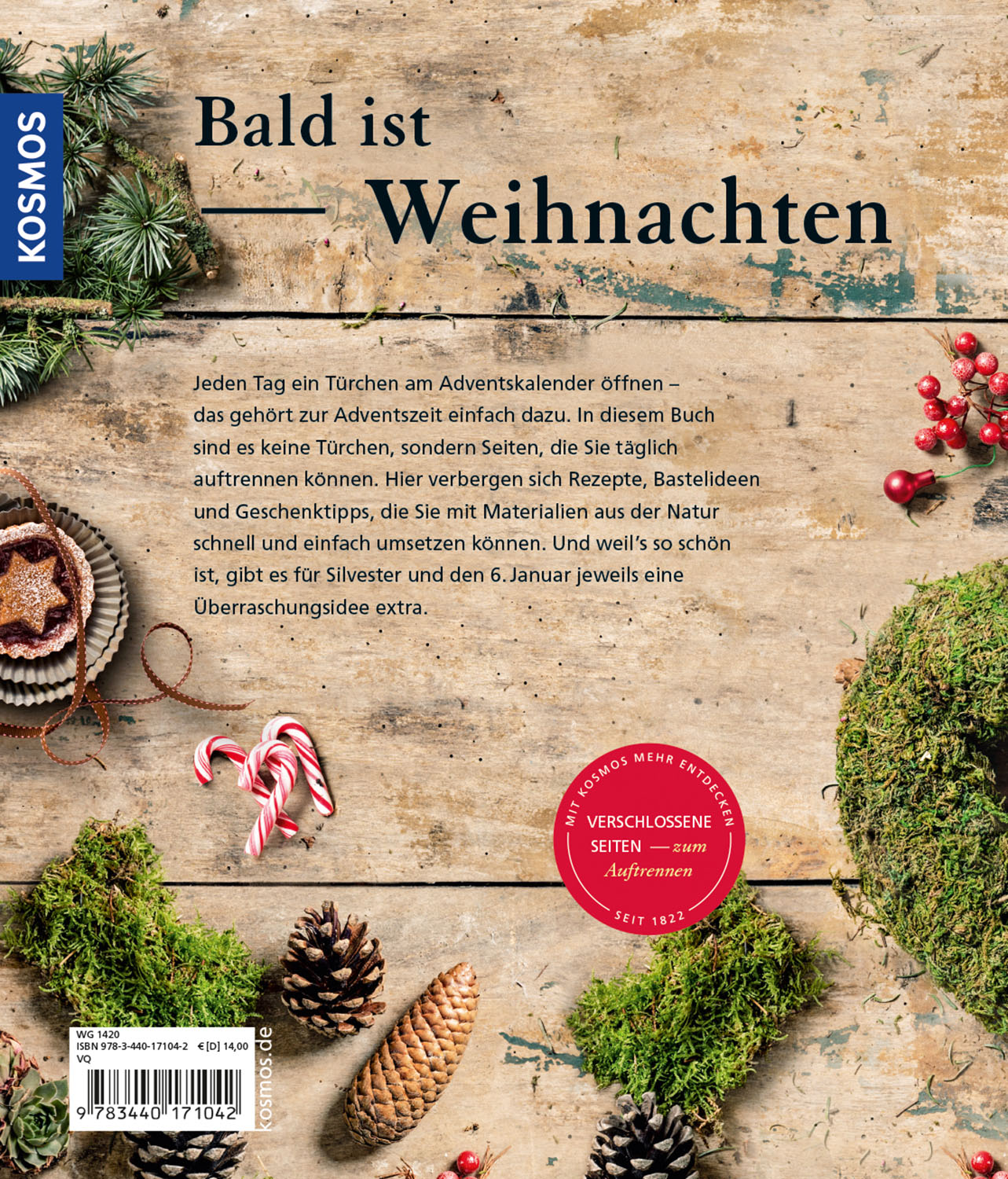 Mein Natur-Adventskalender - Ideen, Anleitungen und Rezepte aus der Natur (Mängelexemplar)