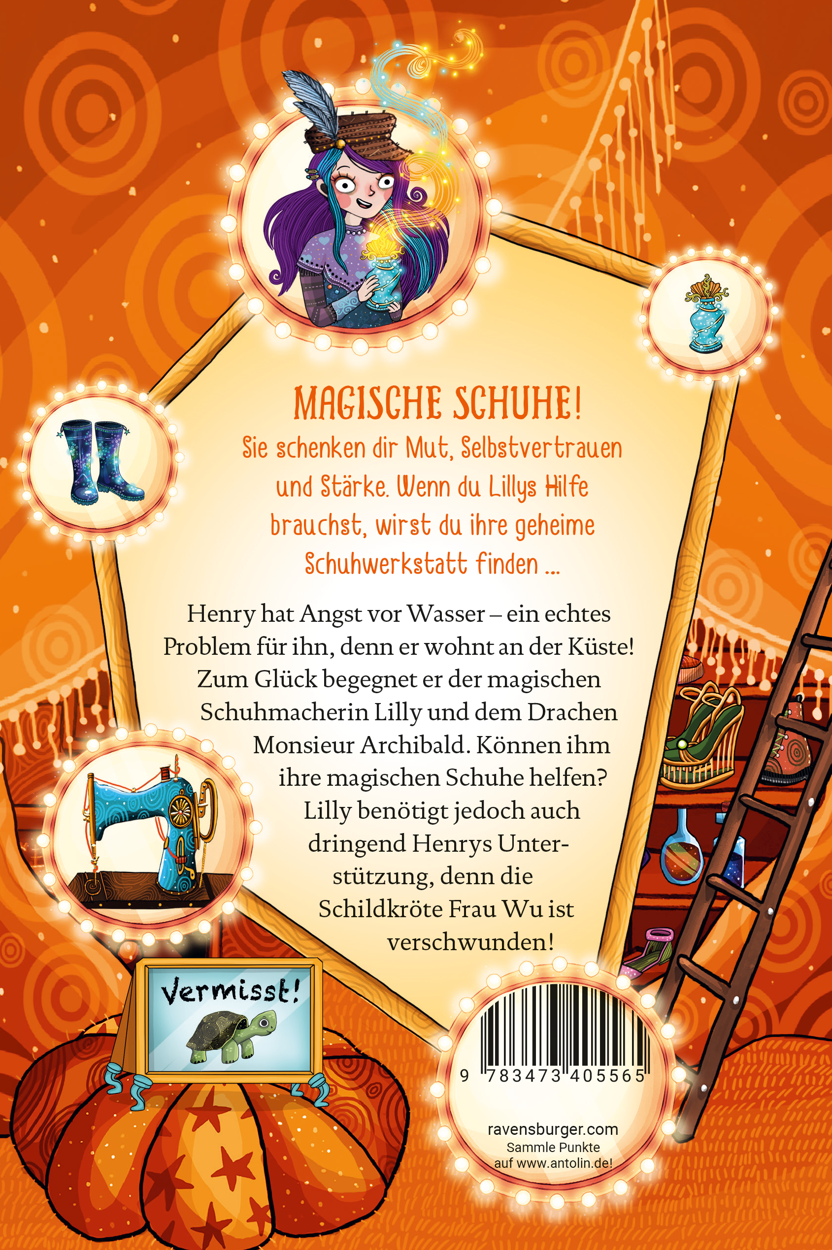 Lillys magische Schuhe, Band 6 - Die verschwundene Schildkröte (Mängelexemplar)