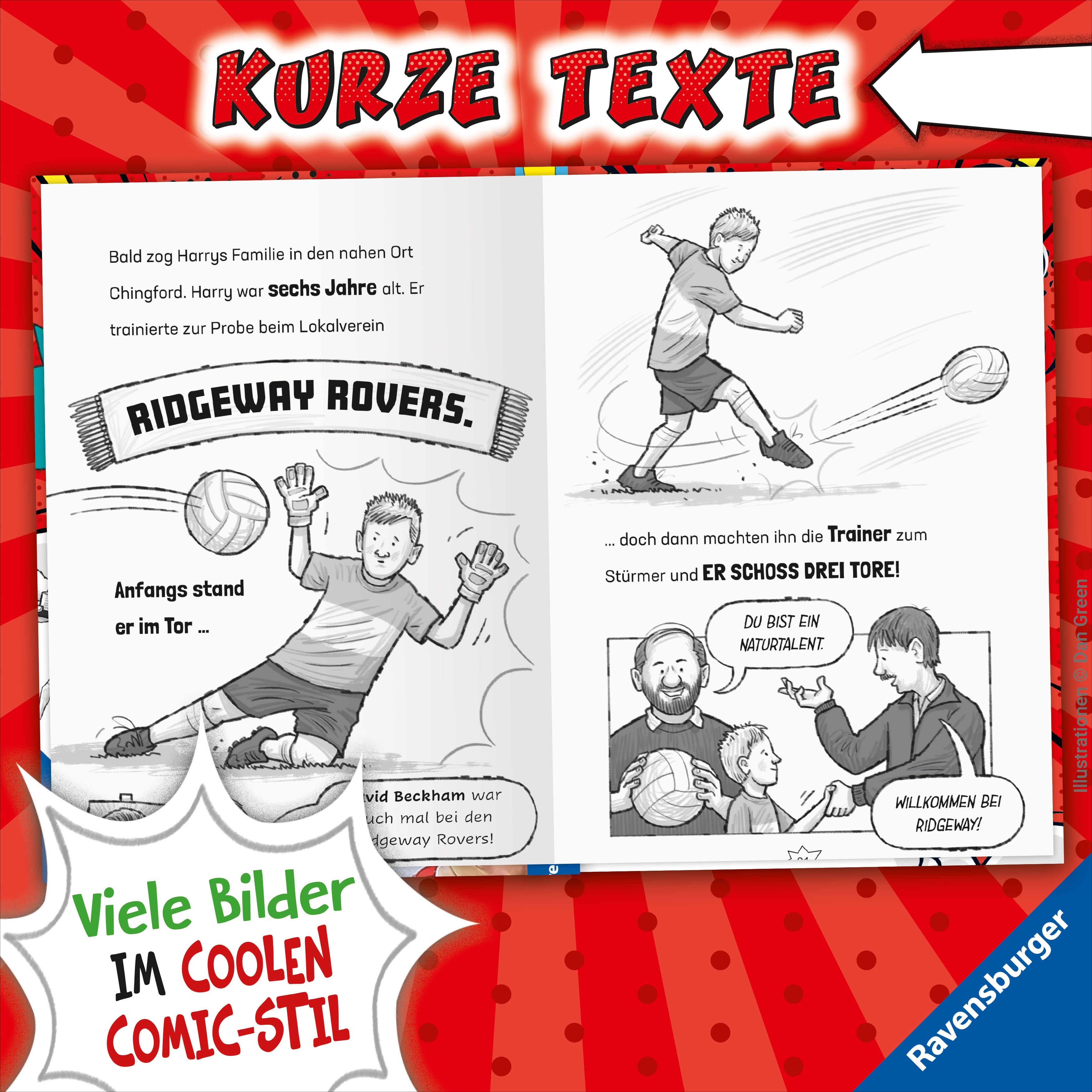 Fußball-Stars - Alles über Kane. Vom Fußball-Talent zum Megastar (Mängelexemplar)