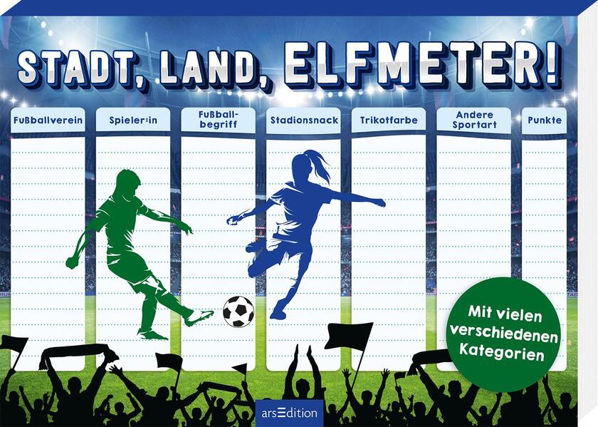 Stadt, Land, Elfmeter! (Mängelexemplar)