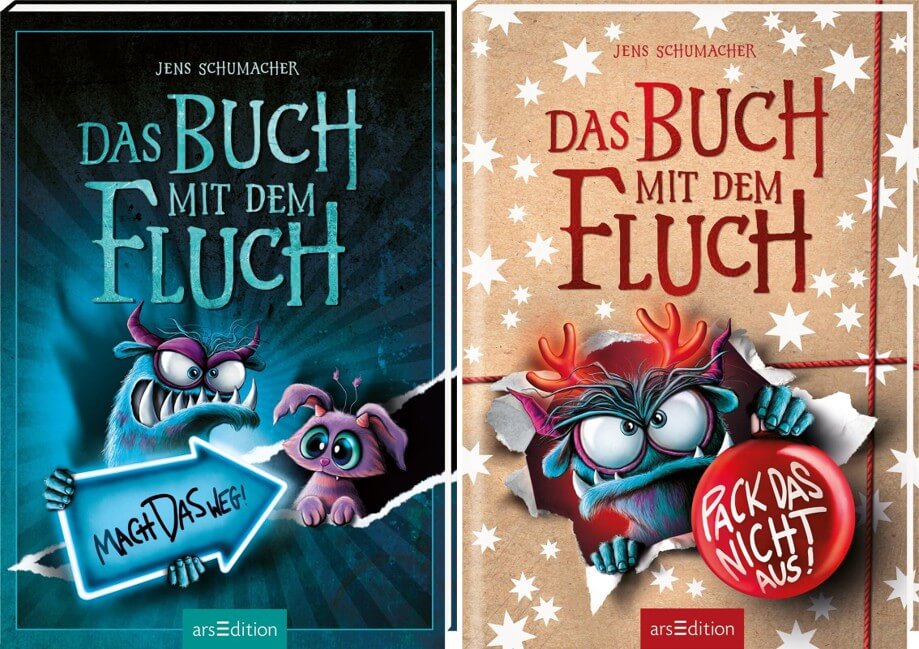 Sparpaket - Das Buch mit dem Fluch (Band 4 + 5) (Mängelexemplare)