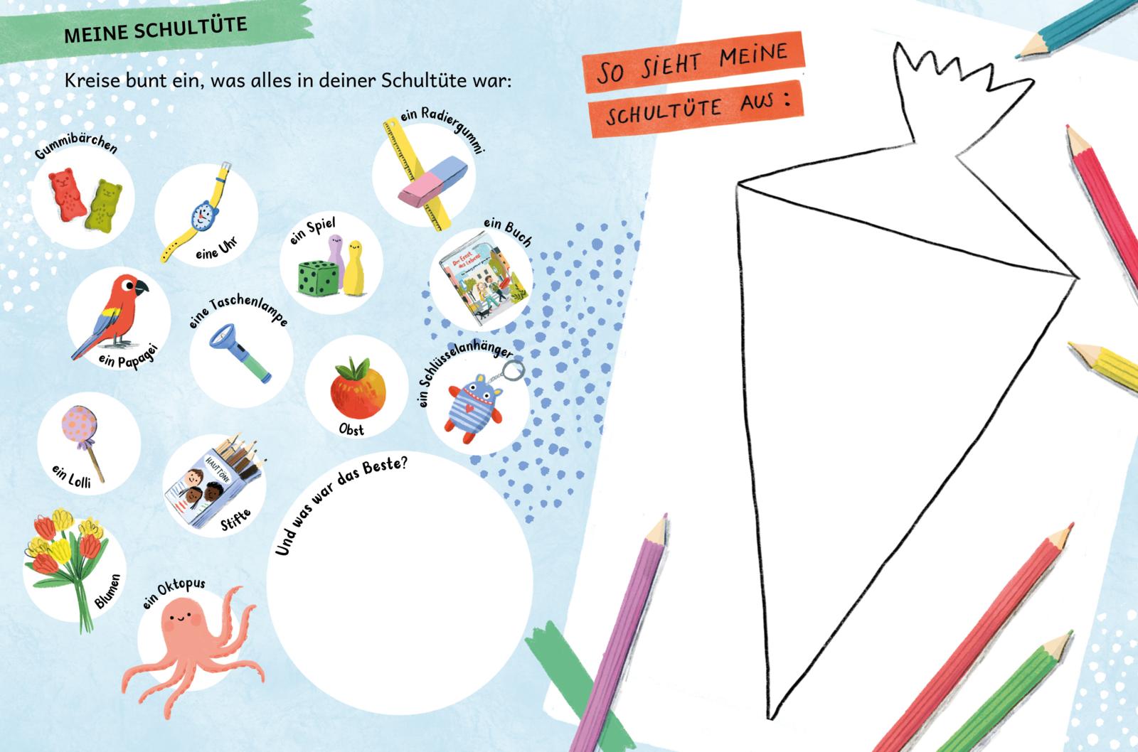 Der Ernst des Lebens: Mein Album vom 1. Schultag - Einschulungsalbum (Mängelexemplar)