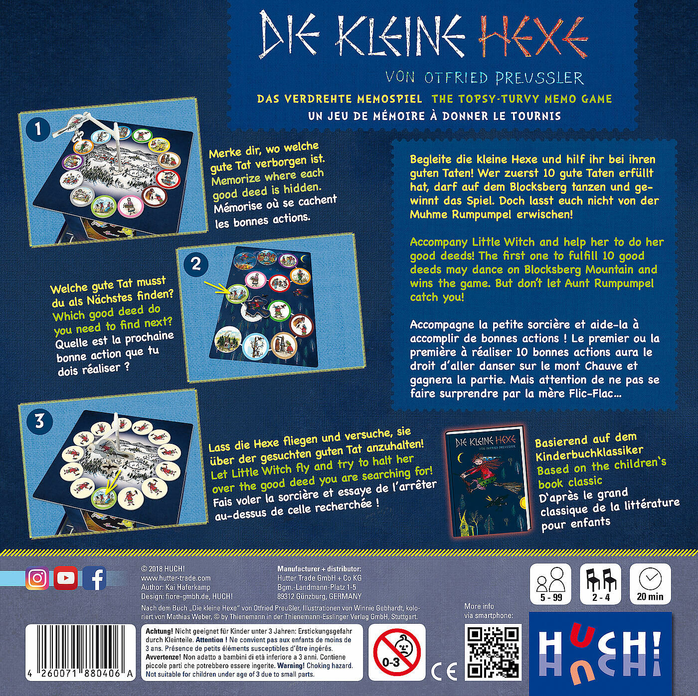 Die kleine Hexe - Das verdrehte Memospiel