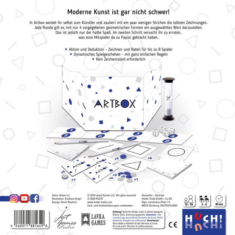 Artbox - kreatives Familienspiel