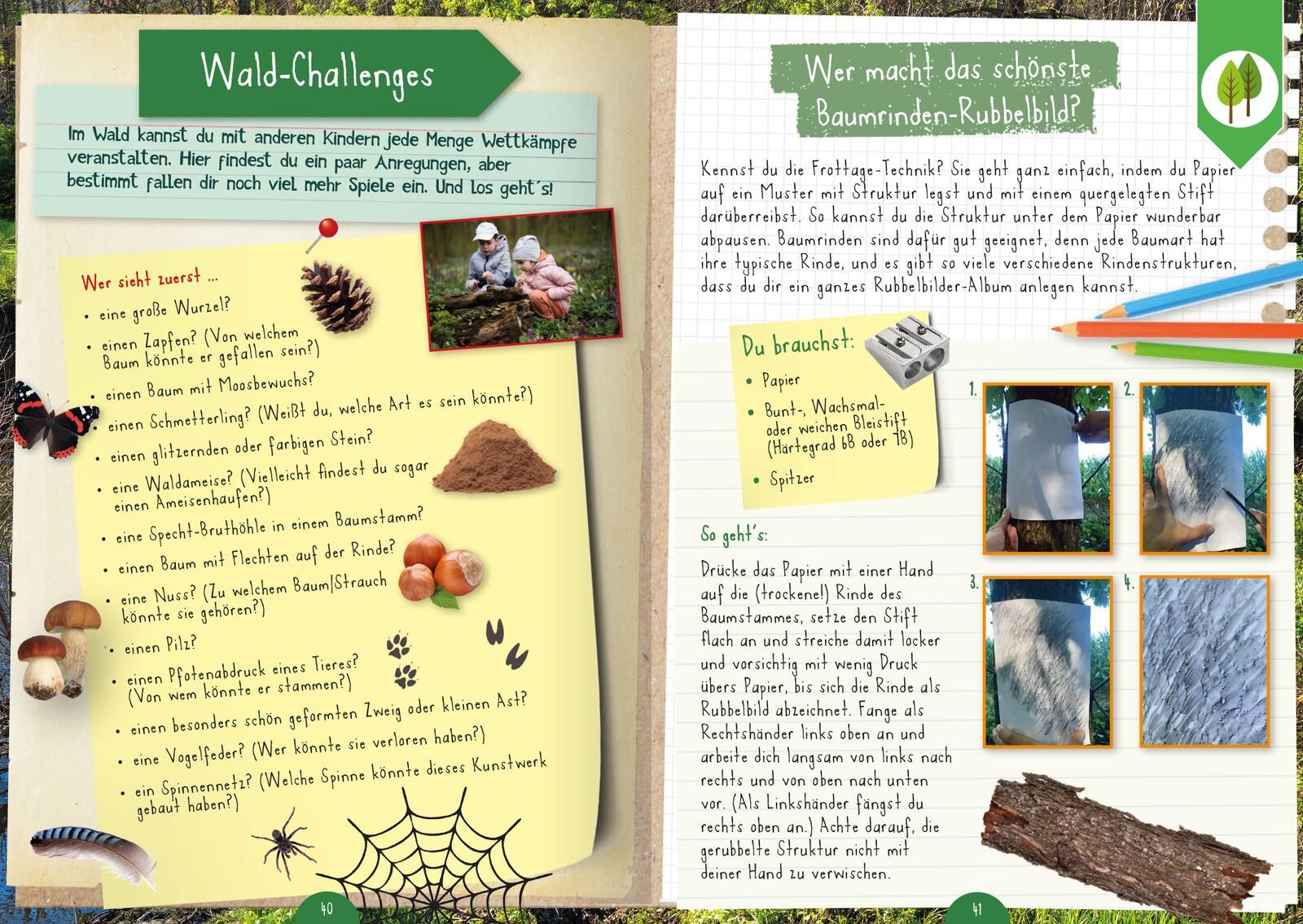 Naturforscher-Kids – Mitmachbuch im Wald (Mängelexemplar)