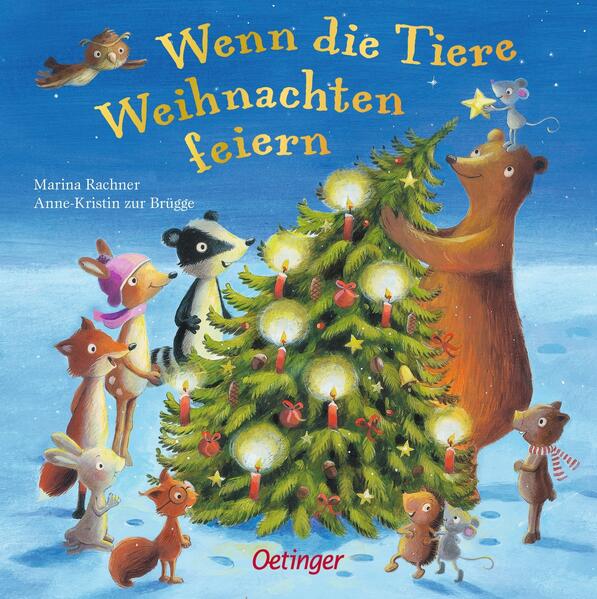 Wenn die Tiere Weihnachten feiern (Mängelexemplar)