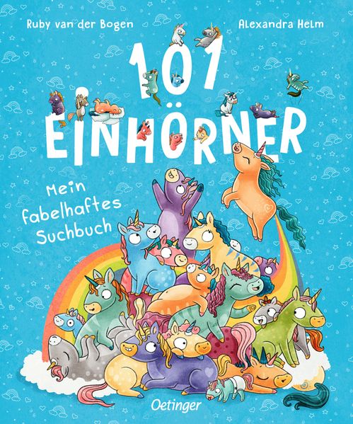 101 Einhörner. Mein fabelhaftes Suchbuch (Mängelexemplar)