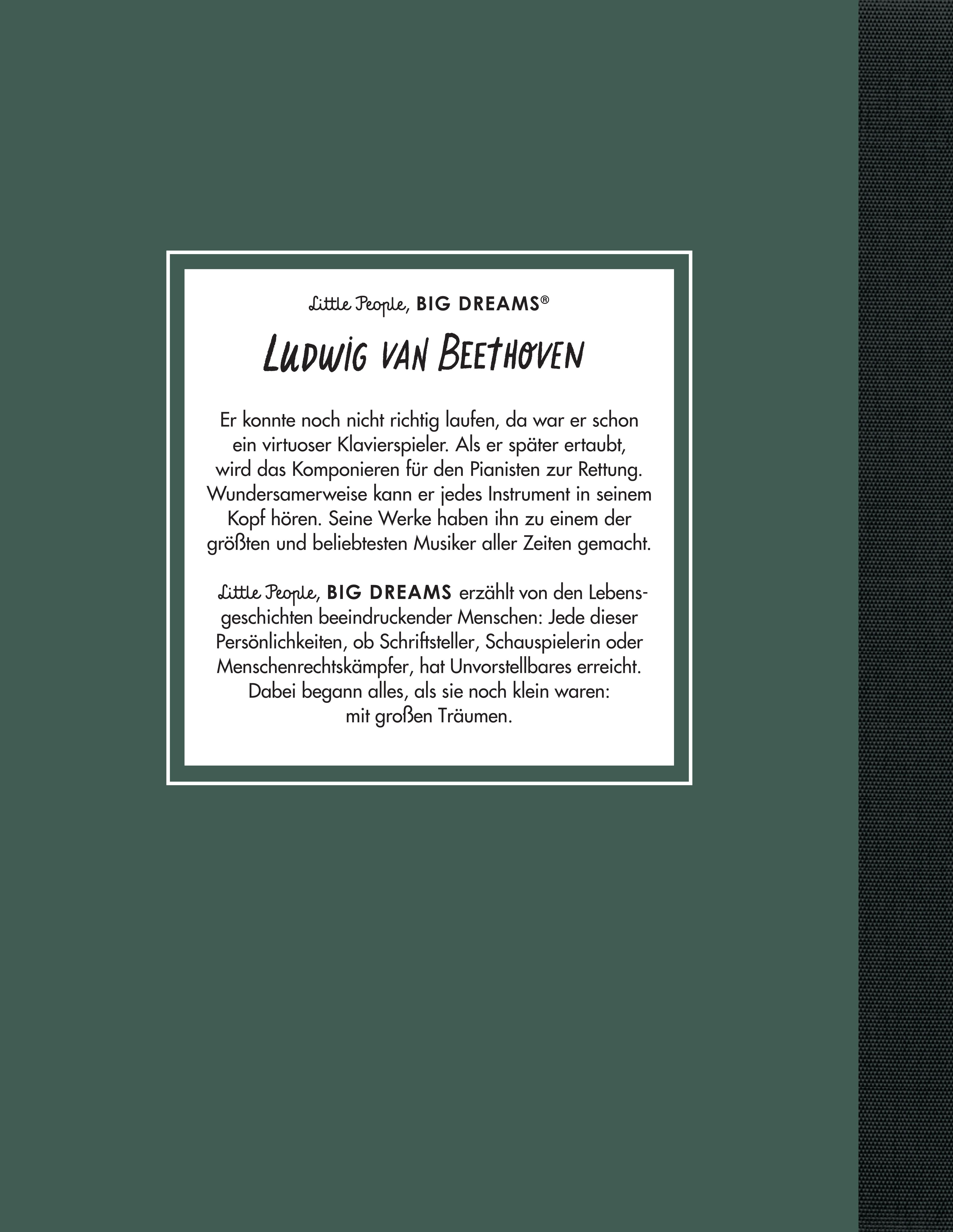 Ludwig van Beethoven – Little People, BIG DREAMS (Deutsche Ausgabe) (Mängelexemplar)