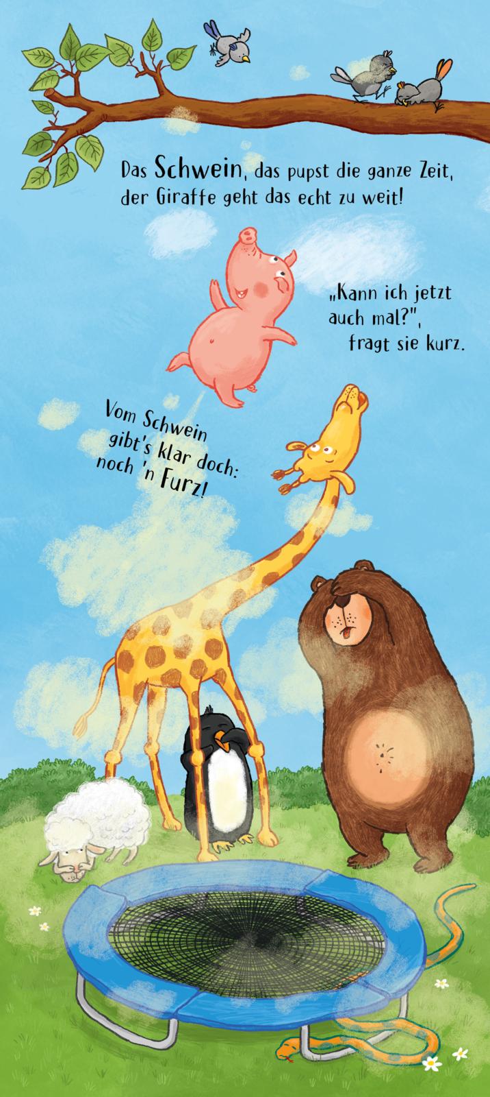 Trampolin - Ein Mit-Hüpf-Buch (Mängelexemplar)
