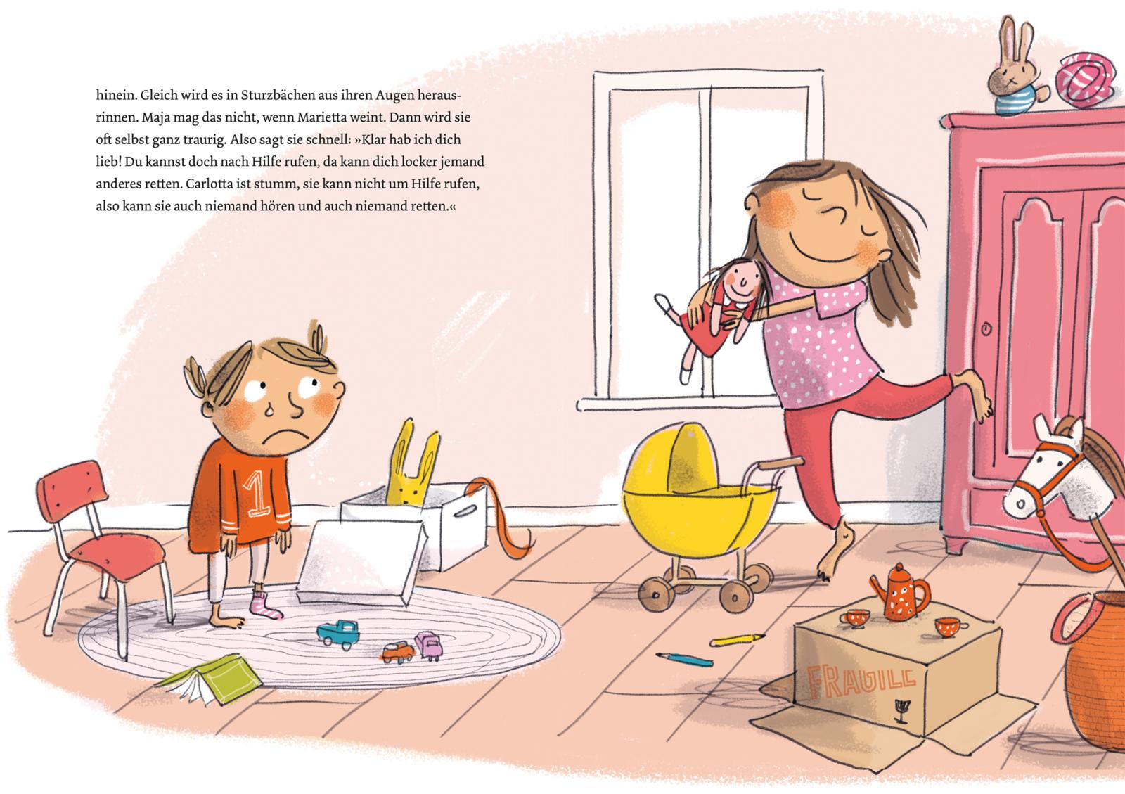 Maja und Marietta aus dem großen, bunten Haus (Mängelexemplar)