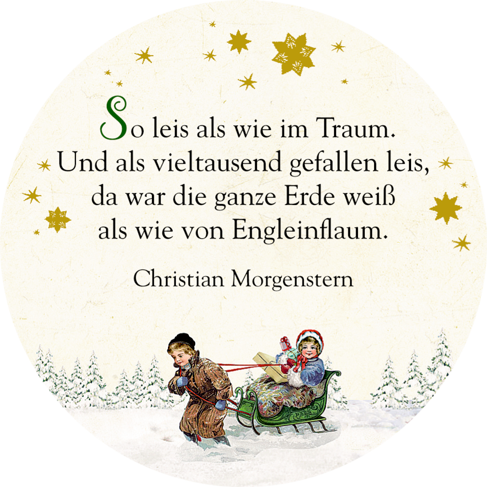 Sprüchedose - Schöner Advent - 24 besinnliche Weihnachtsverse