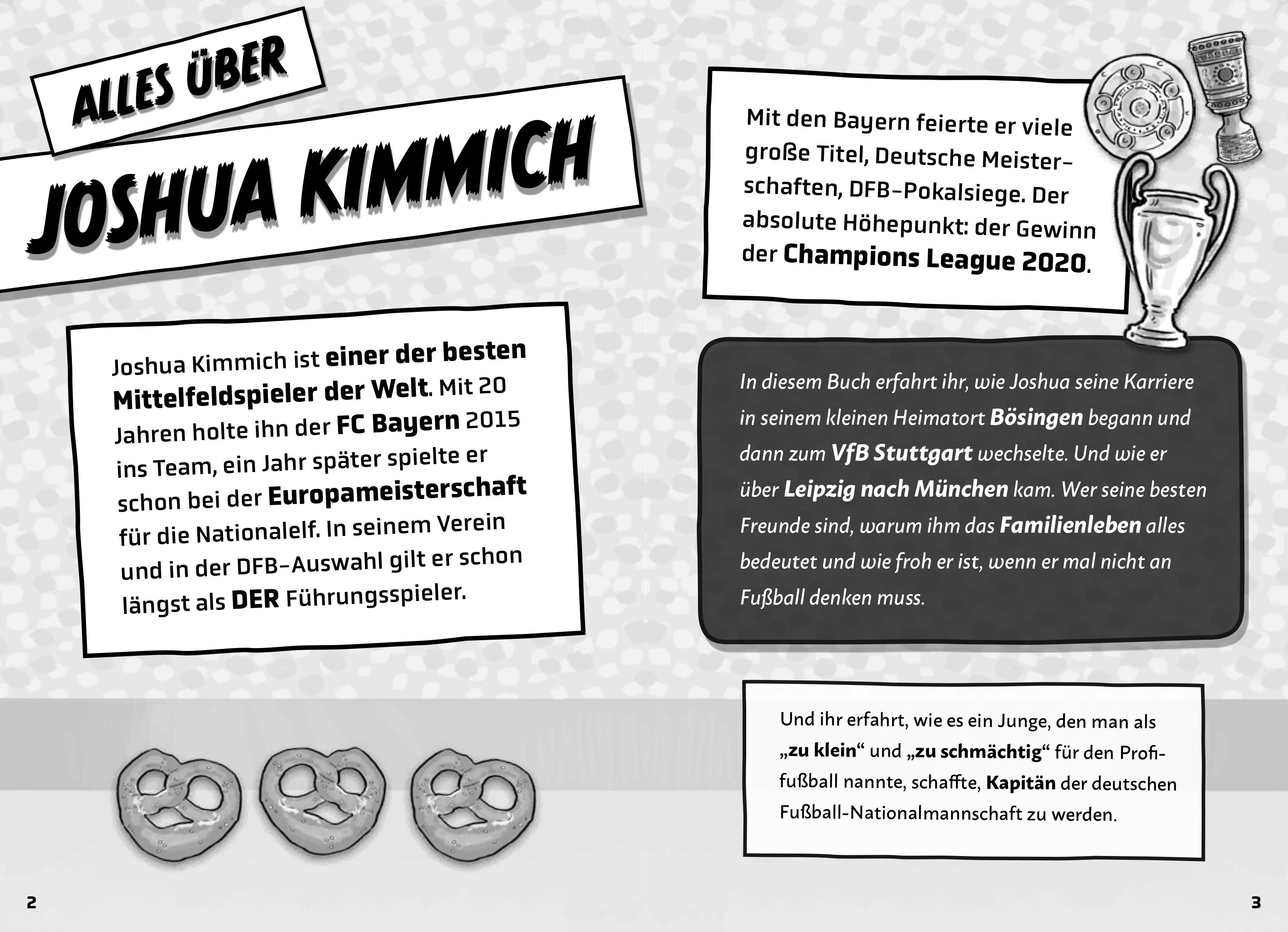 Mein Fußballheld Joshua Kimmich – Seine Geschichte, seine Spiele, seine Rekorde (Mängelexemplar)