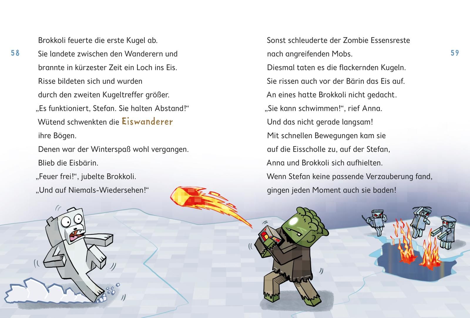 Minecraft 10: Eiswanderer – bis die Zapfen schmelzen! (Mängelexemplar)
