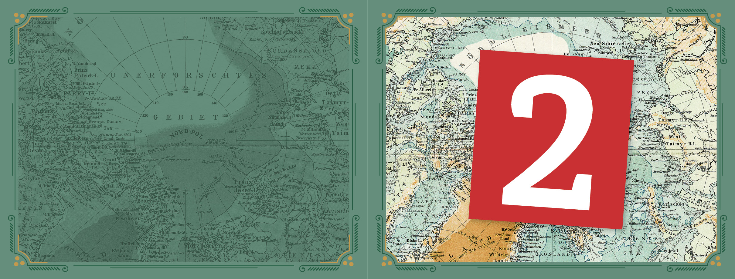 Landkarten aus aller Welt – Mein Rätseladventskalender - Löse die 24 Rätsel (Mängelexemplar)