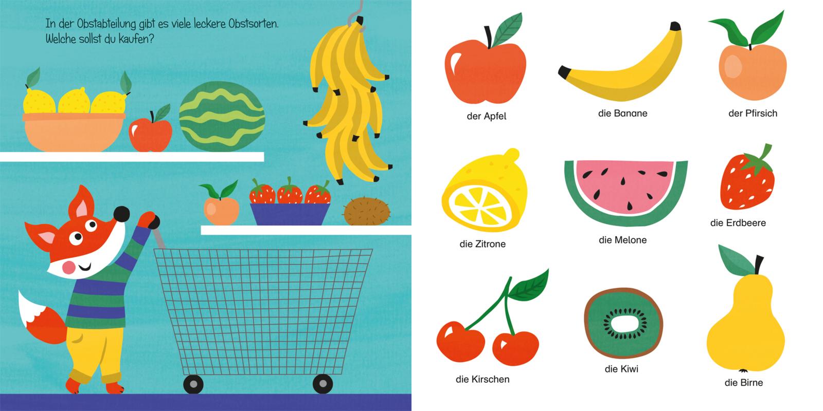 Wir spielen Einkaufen: Supermarkt