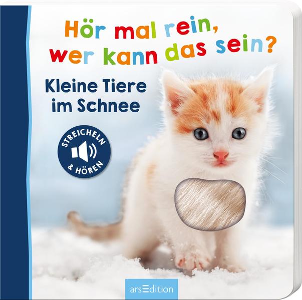 Hör mal rein, wer kann das sein? – Kleine Tiere im Schnee (Soundbuch) (Mängelexemplar)