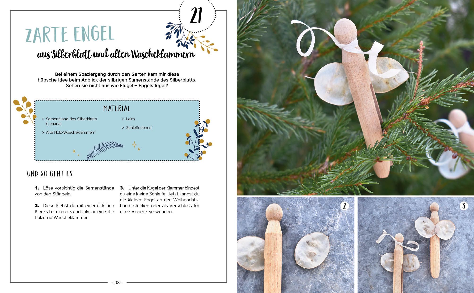 Mein Adventskalender-Buch: Gartendeko-Liebe (Mängelexemplar)
